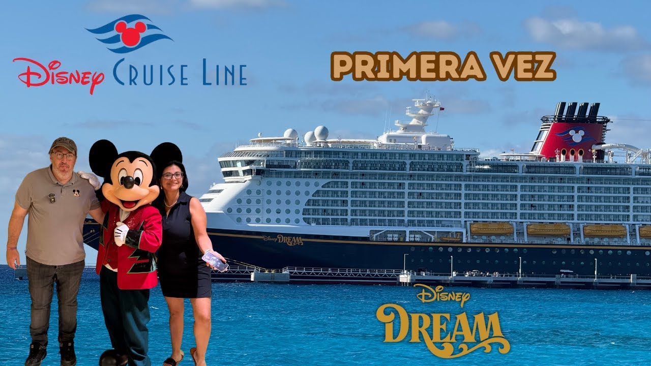 DISNEY DREAM CRUCERO Vlog dia 2 | Nuestra PRIMERA experiencia