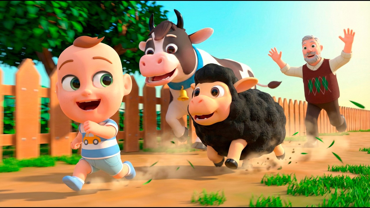 Will Baby Make Friends? ❤️ Old MacDonald Had a Farm | Almama Baby Academy