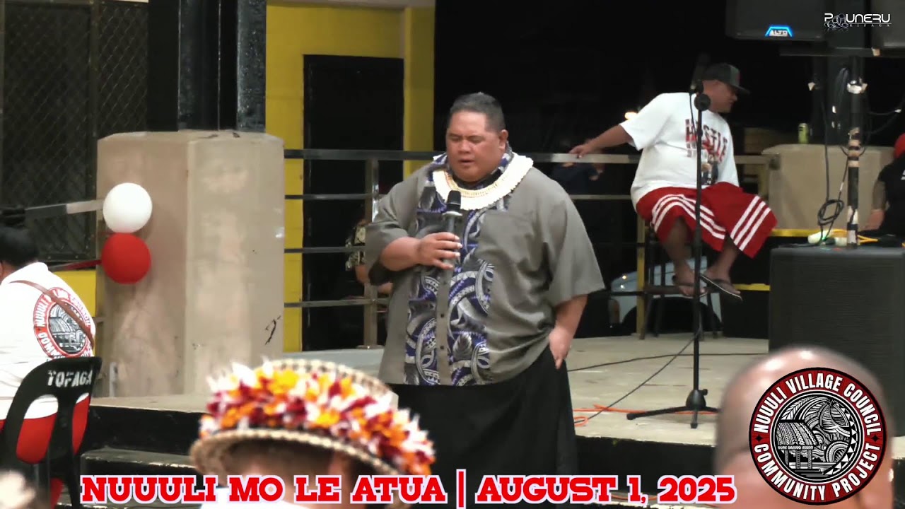NUUULI VILLAGE COUNCIL COMMUNITY PROJECT | PO SIVA | AUGUST 1, 2025