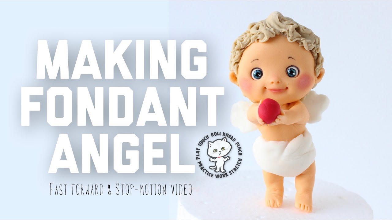 MAKING FONDANT ANGEL