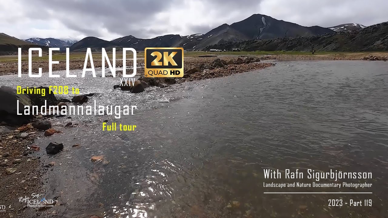 Iceland XXIV - Driving F208 to Landmannalaugar - Full tour - The Ultimate Guide │ Part 119