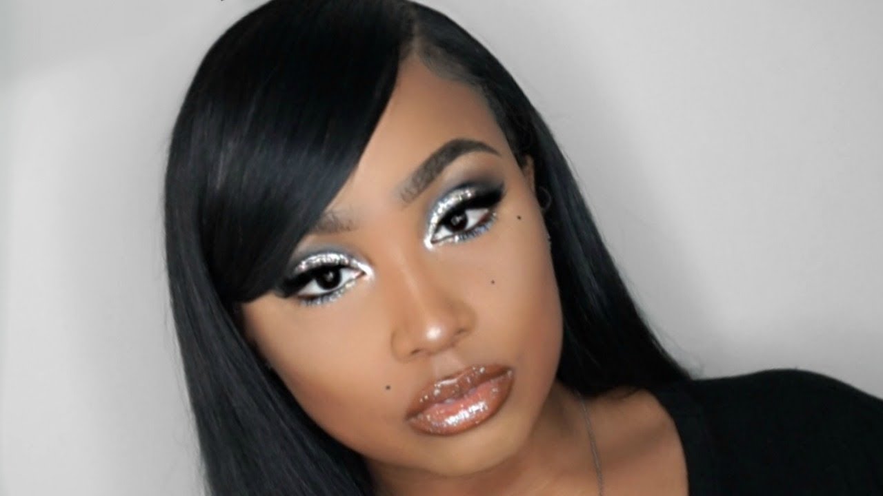 Silver Glitter Glam AF Makeup  | Kathryn Bedell