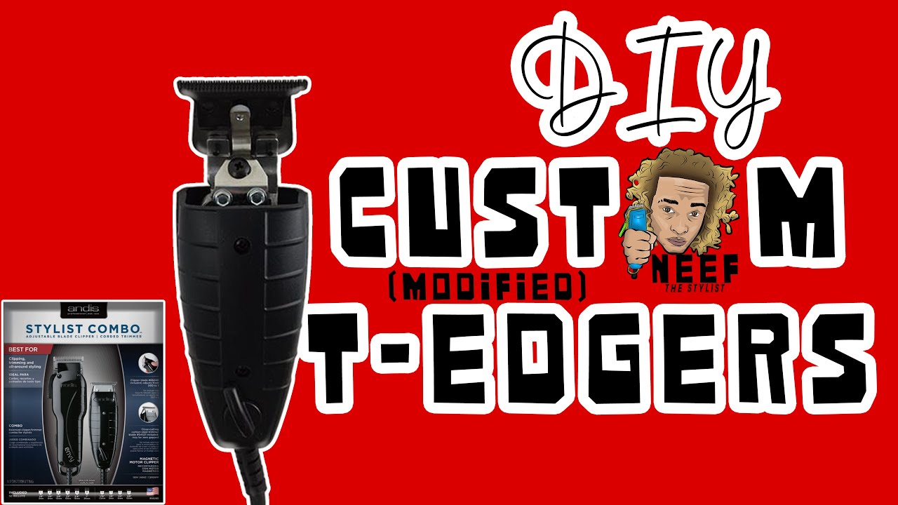 How To Modify   ANDIS T- Outliner Trimmer *DIY* CUSTOM SKELETON