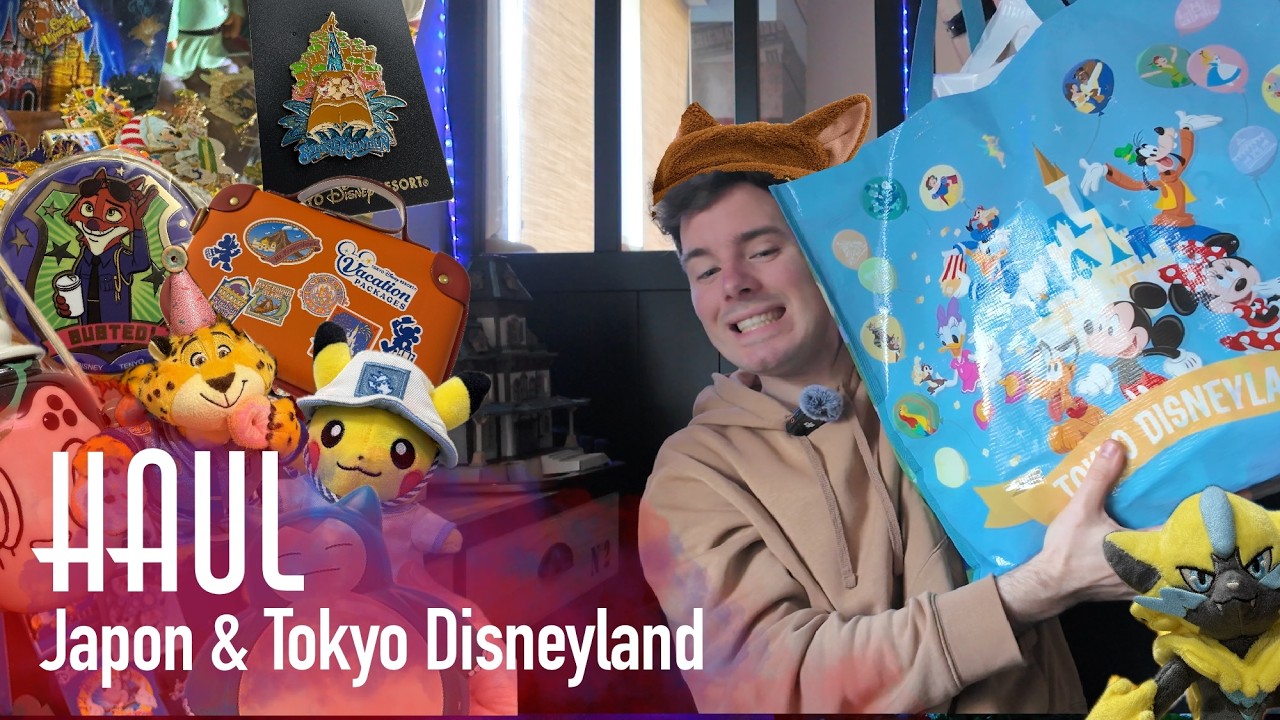 Haul Japon : Tokyo Disneyland - Pokemon Center - Daiso - BookOff Merch | Beaucoup de Zootopie...