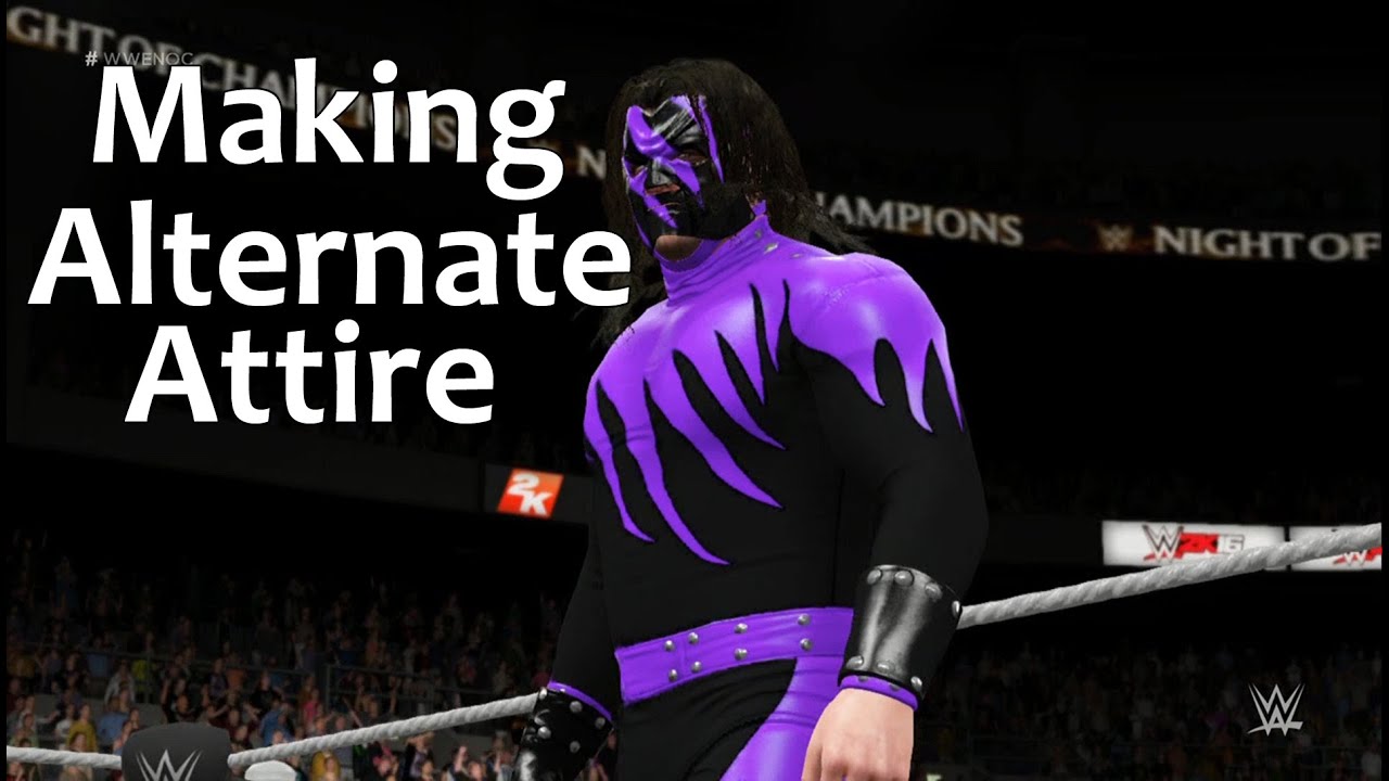 How to make an Alternate Attire in WWE 2K16