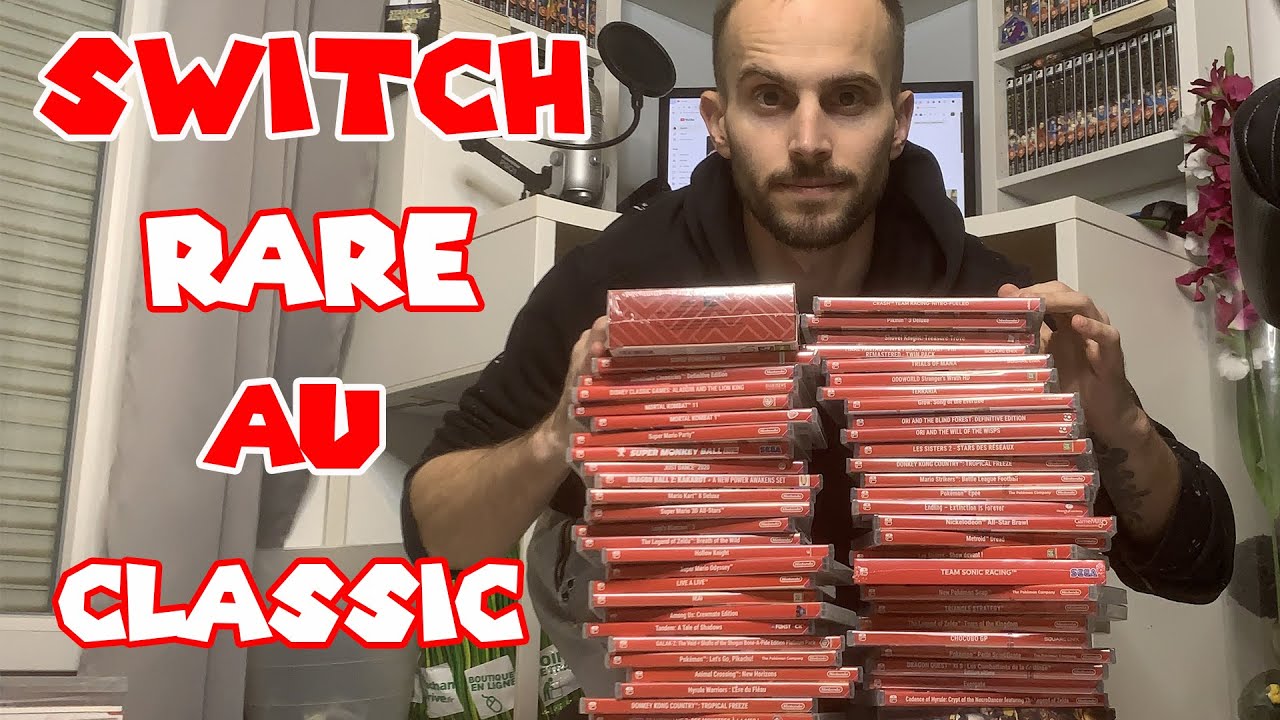 Toute Ma collection Nintendo Switch : Du rare au classique ! 😍