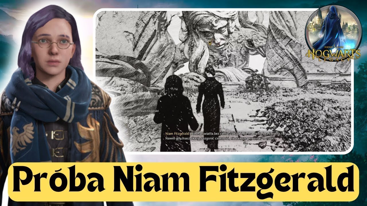 ✨ Próba Niam Fitzgerald – Skradanie, Walka i Baśniowy Świat! 🧙‍♀️ | Hogwarts Legacy (ODC.147)