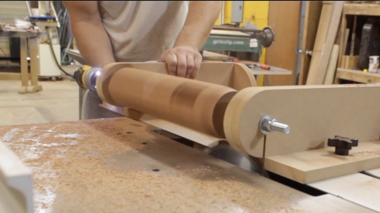 Turning Round Legs | Sliding Table Saw