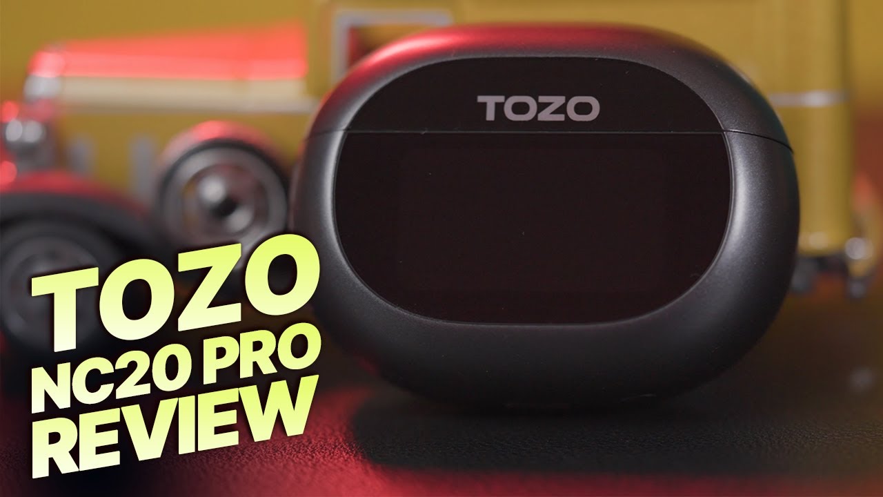 TOZO NC20 Pro Review | Smart Touch Screen Earbuds with ANC & Premium Sound
