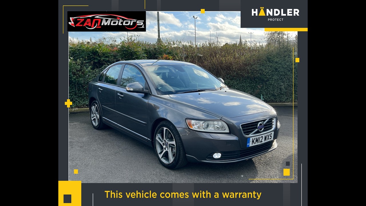 Volvo S40 1.6D DRIVe SE Lux Edition Euro 5 (s/s) 4dr