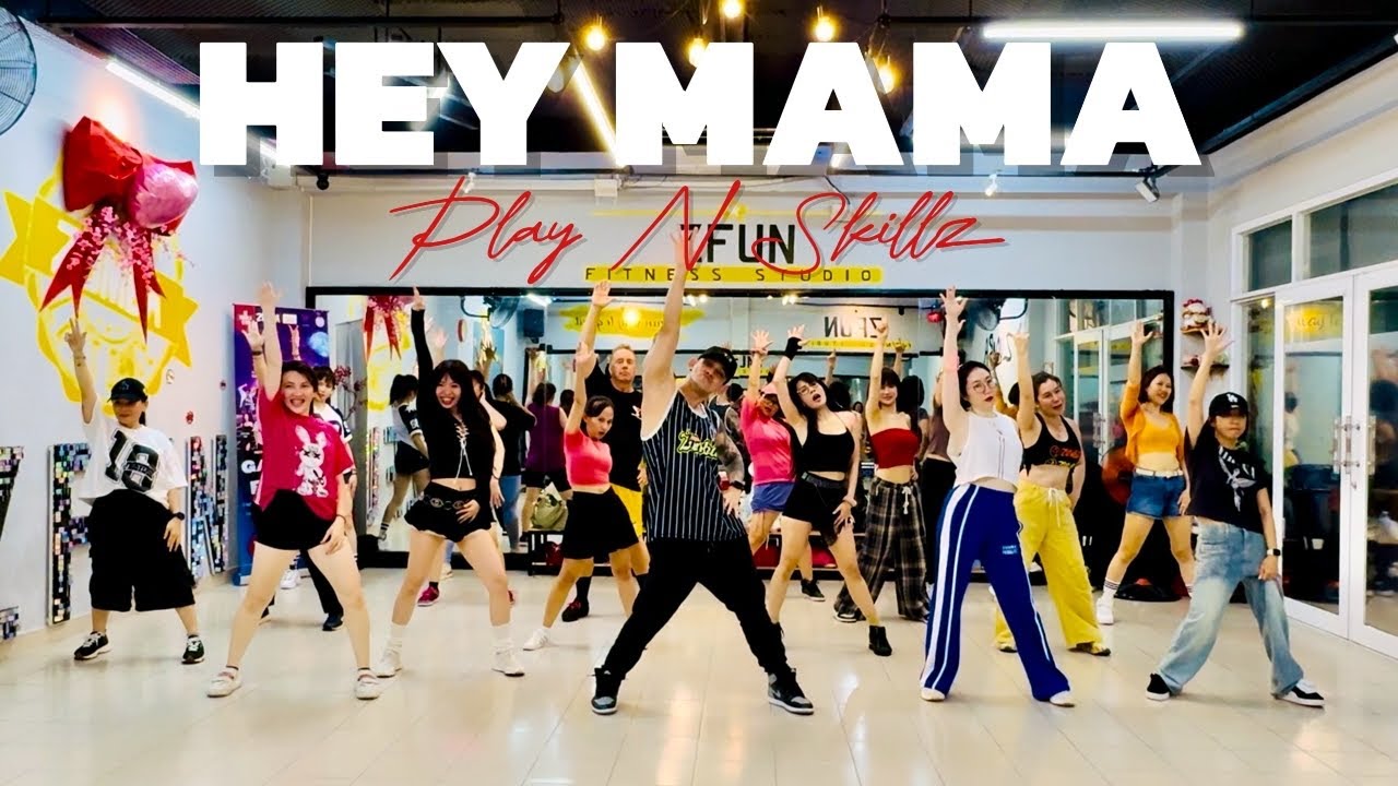 HEY MAMA by PLAY N SKILLZ | MERENGUE | MAMBO | ZUMBA | ZFUN