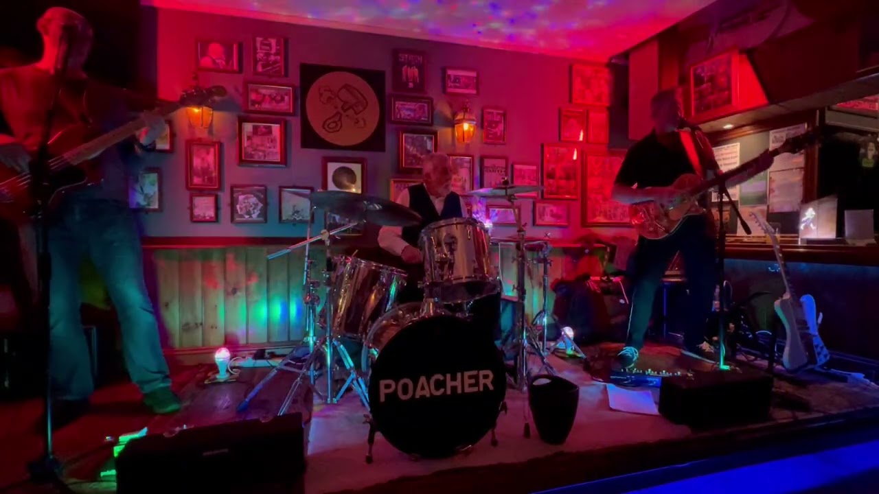 Poacher play Blue suede shoes from Brian’s last gig