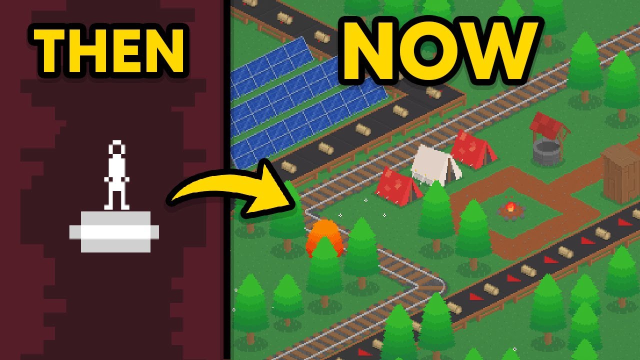 How I Started Making Games - 12 YEARS of Progress!