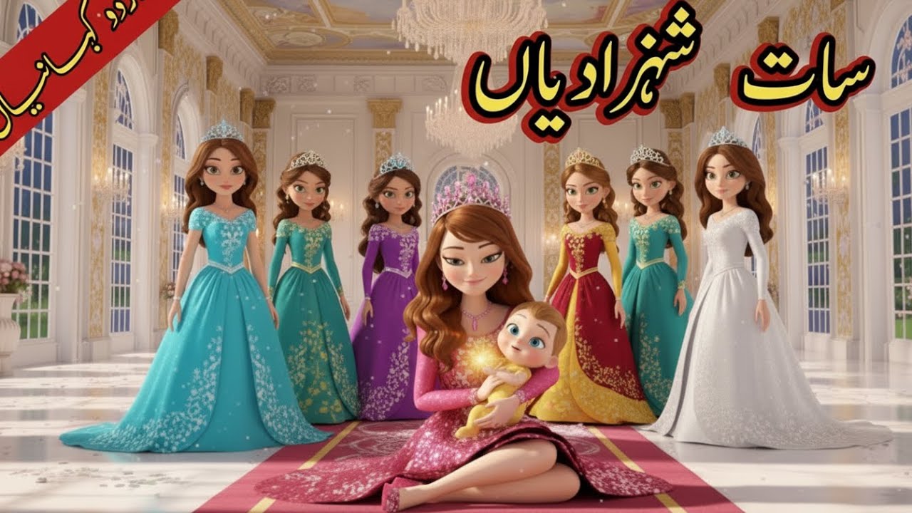 Seven Princess | Cursed Princess Story | Urdu Fairy tale | Urdu Story | Urdu Hindi Movie | Fairytale