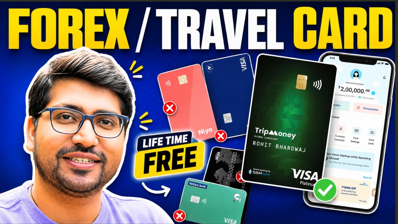 🌍 Best Forex Card for International Travel in 2026 🔥 Zero Markup | Save BIG on Trips from India ✈️💳