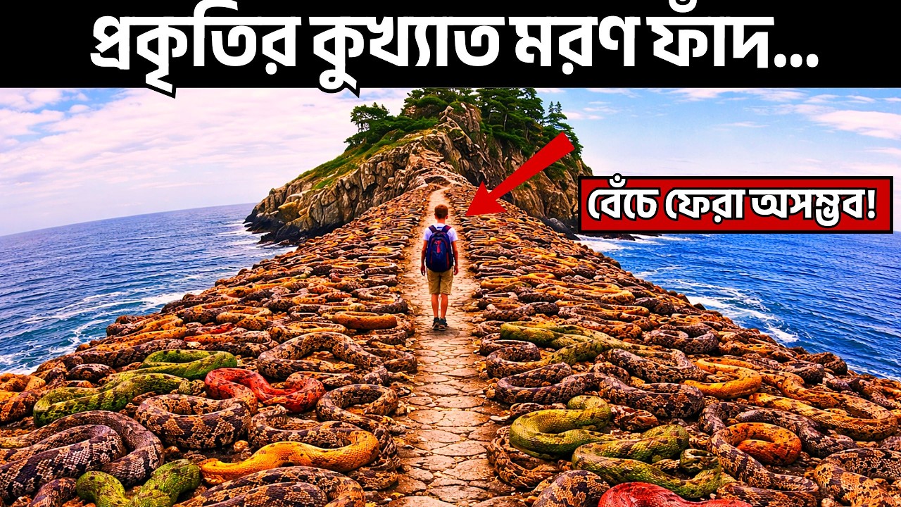 প্রকৃতির কুখ্যাত মরণ ফাঁদ, এখানে গেলে ফেরার উপায় নেই! Very Dangerous Places in Nature