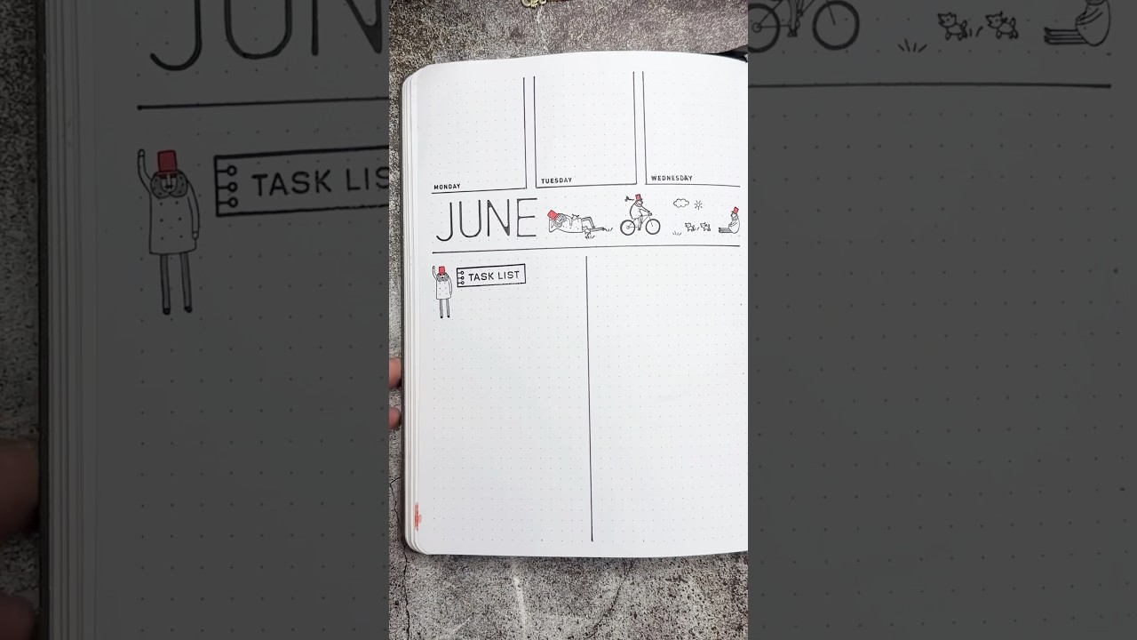 Creating a fun and functional Bulletin Journal weekly spread with Ojisan