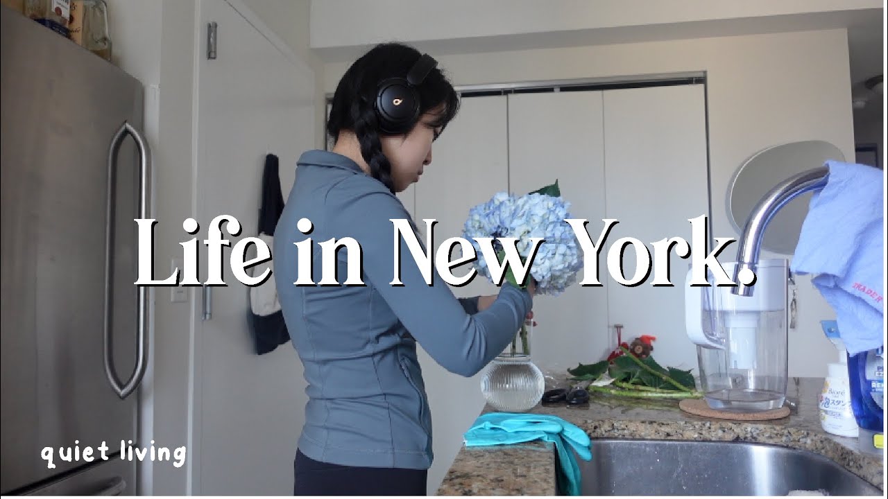Life in NYC Vlog 🗽  | Embracing quiet living 🎀  a few productive and chill days in my life
