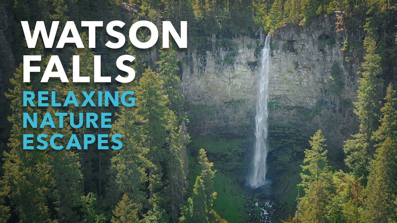 Watson Falls, Oregon’s Majestic Waterfall | Relaxing Nature Escapes | 4K HDR