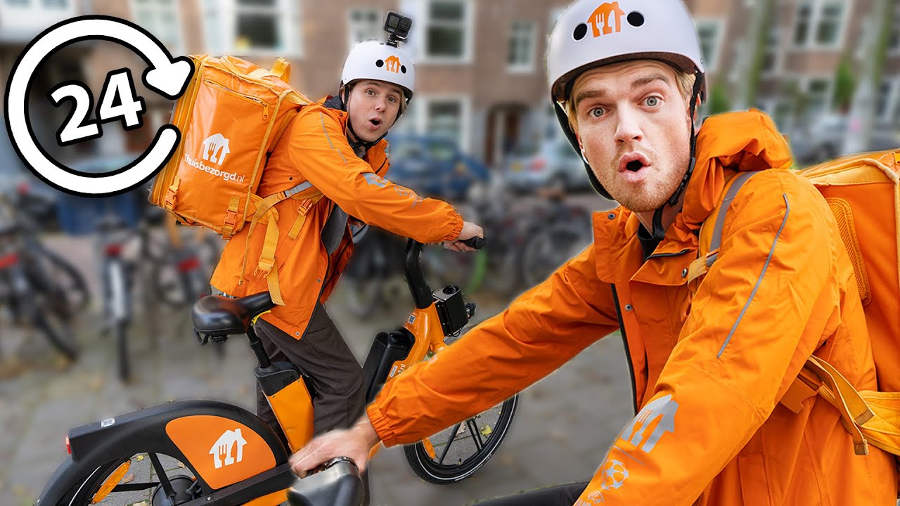 24 Uur Als Thuisbezorgd Bezorger Werken **MET SEAN**