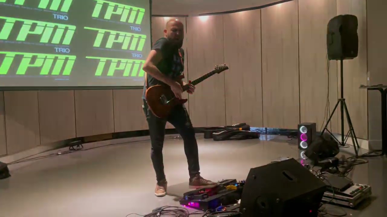 Patrick Souza tpm trio steve vai