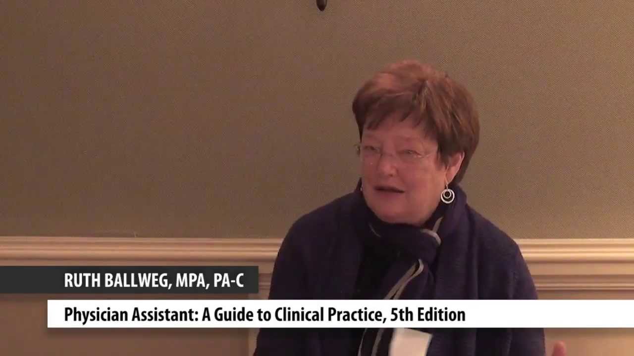 Ruth Ballweg, MPA, PA-C discusses 