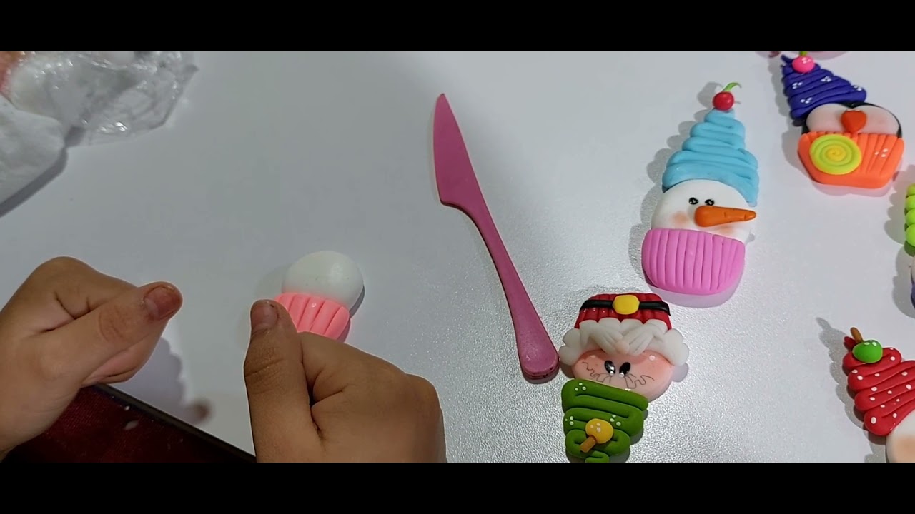 Cookies Navideños en Porcelanicron o porcelana fría, Vacaciones con Nuestros Niños