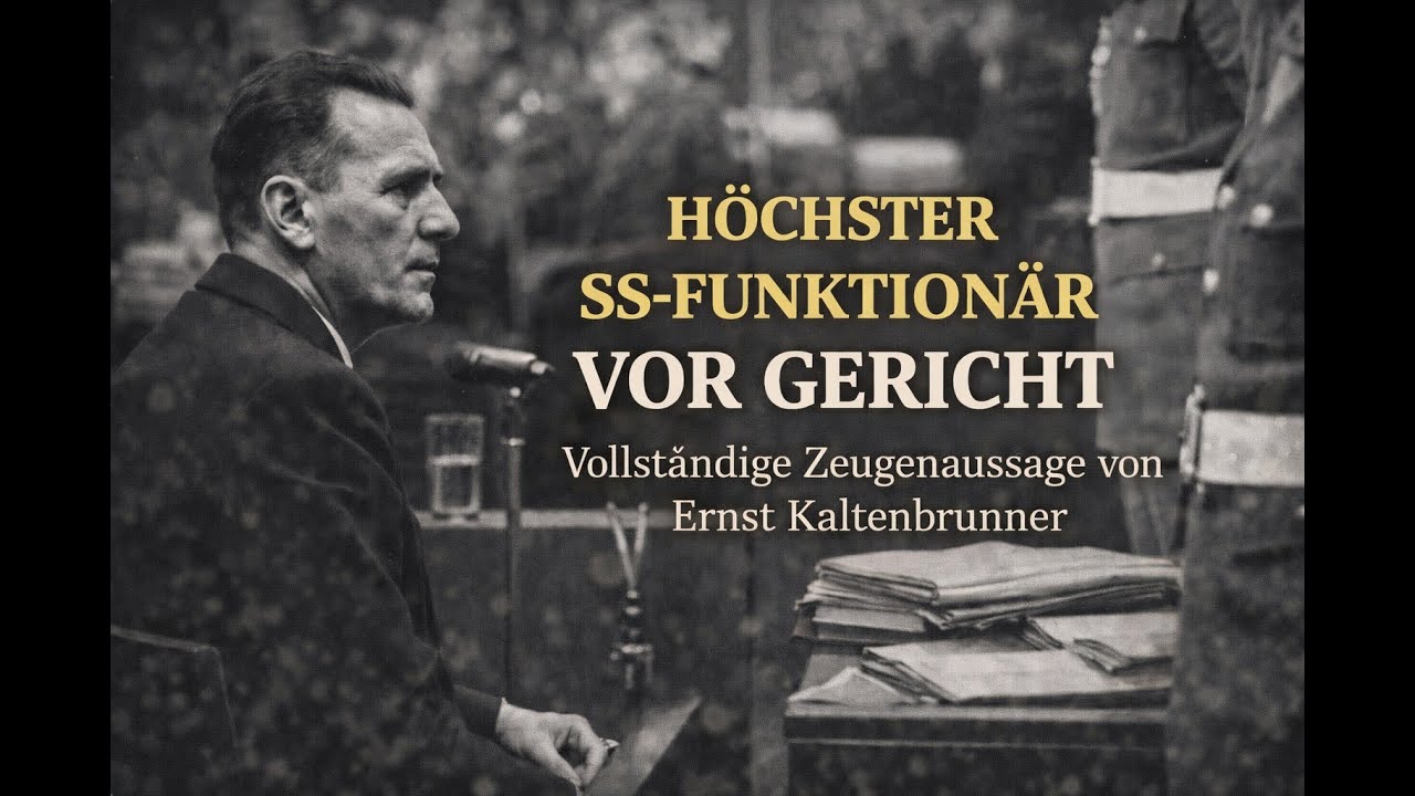 11.04.1946 Ernst Kaltenbrunner vor Gericht: Verteidigung, Kreuzverh&ouml;r und Verantwortung