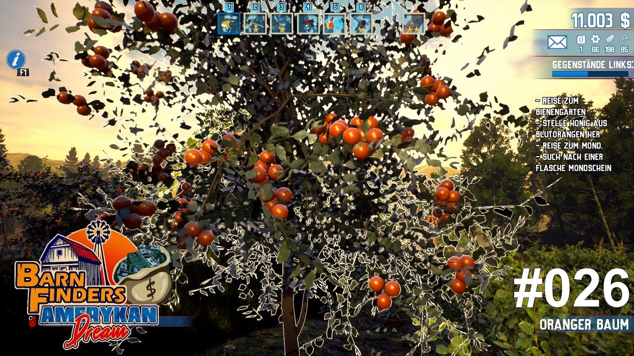 Barn Finders - DLC Amerykan Dream #026 - Ich will die Orangen!!!