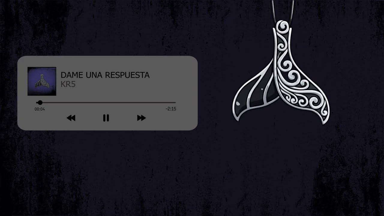 DAME UNA RESPUESTA - KR5 | Lyric Video