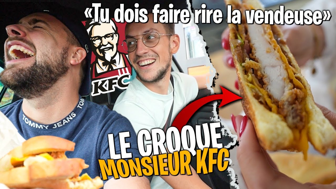 On goûte le Croque Monsieur de KFC avec Pidi & Dobby (il est hyper validé !!)