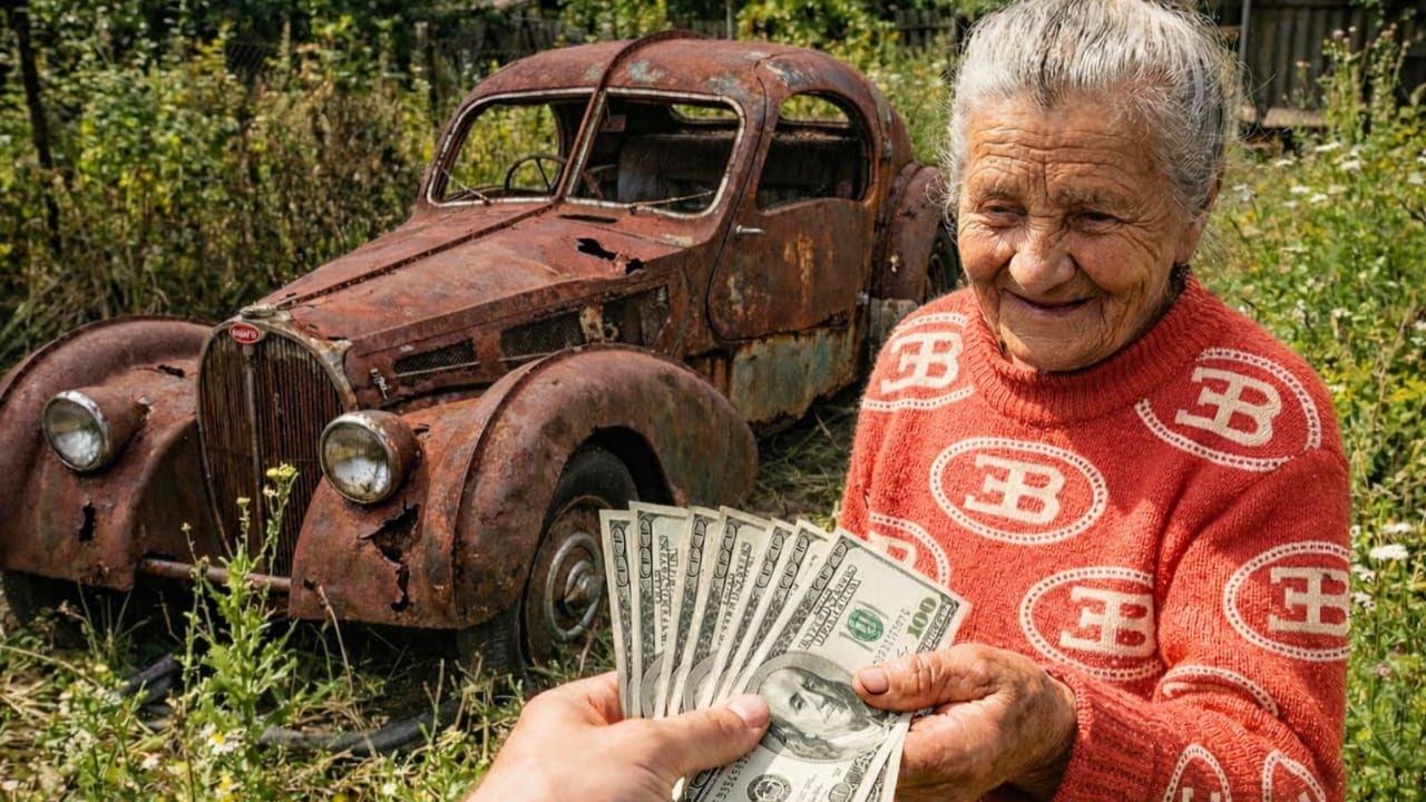 We Found 1932 Bugatti Atlantic for $1,000… Then Restored It || ASMR Car Restoration.
