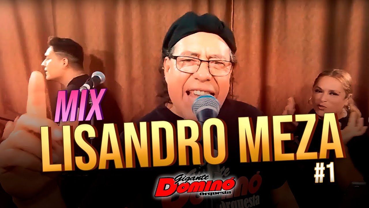 🔴Gigante Orquesta DOMINÓ - MIX LISANDRO MEZA #1🔴 #lisandromeza #trujilloperu #orquestadomino