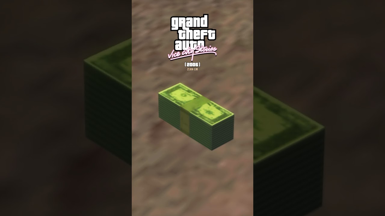 Evolution of MONEY in GTA Games 