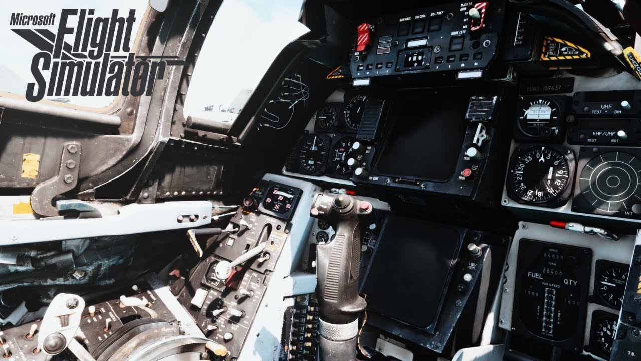Microsoft Flight Simulator | Grumman F-14 Tomcat | Aircraft Carrier - Flight Operations at Sea