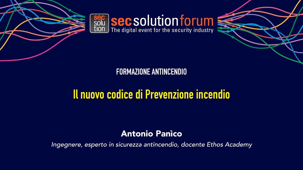 Il nuovo Codice di Prevenzione incendio