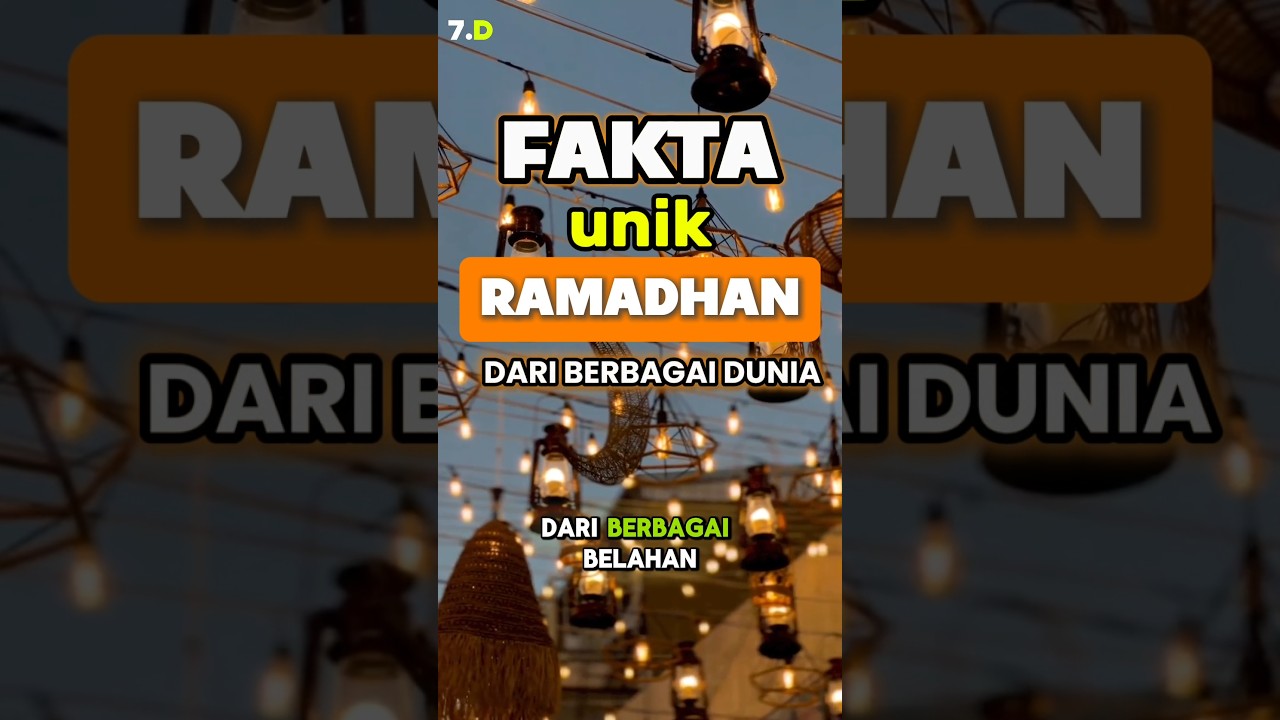 5 Fakta Unik Ramadan di Berbagai Negara! Tradisi Puasa yang Tak Terduga!