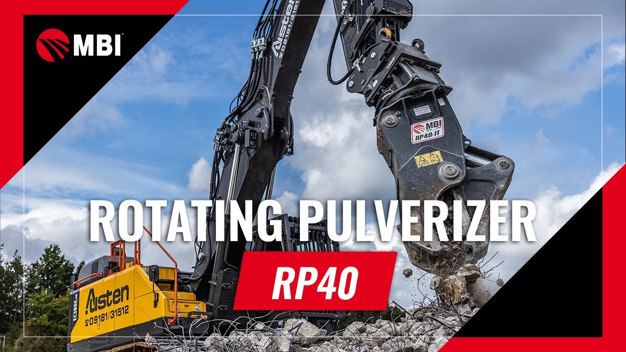 RP40 ROTATING PULVERIZER IN ACTION