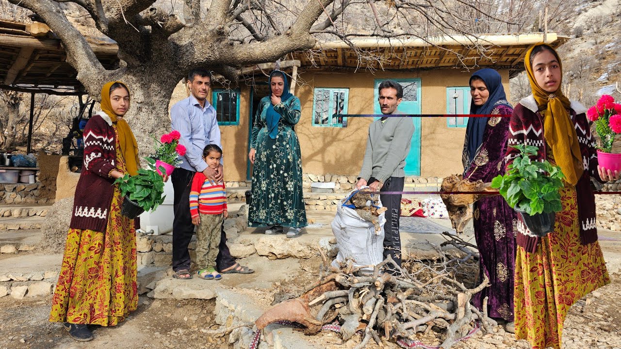 Leila’s Family Visit | A Warm Gathering at Uncle Asghar’s Home”