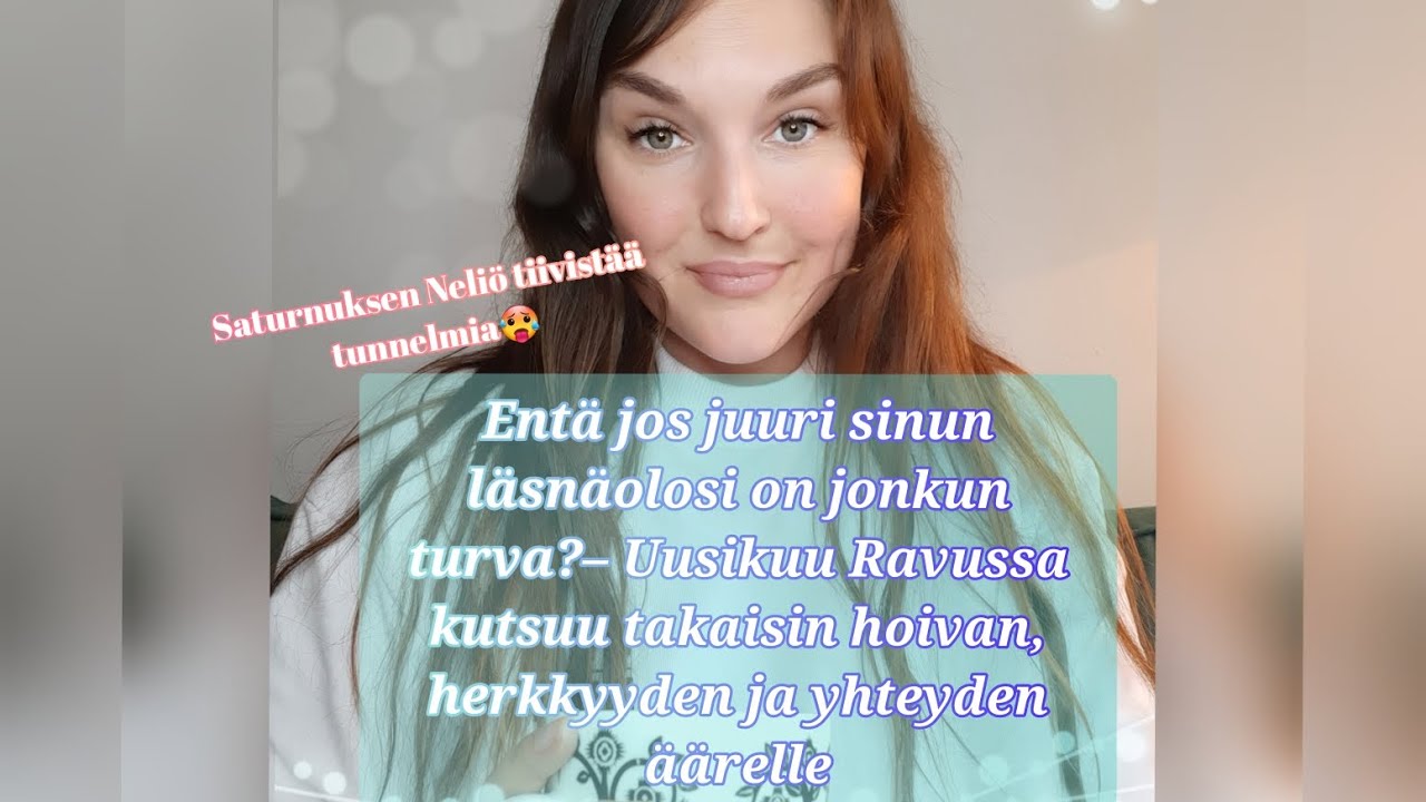 Entä jos juuri sinun läsnäolo on jonkun turva? Uusikuu Ravussa 25.6.