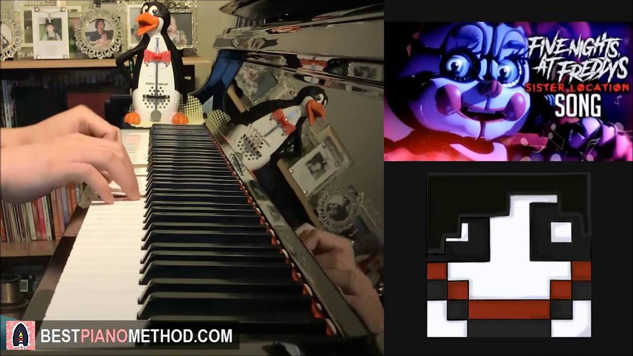 FIVE NIGHTS AT FREDDY'S SISTER LOCATION SONG By iTownGamePlay (Piano Cover by Amosdoll)