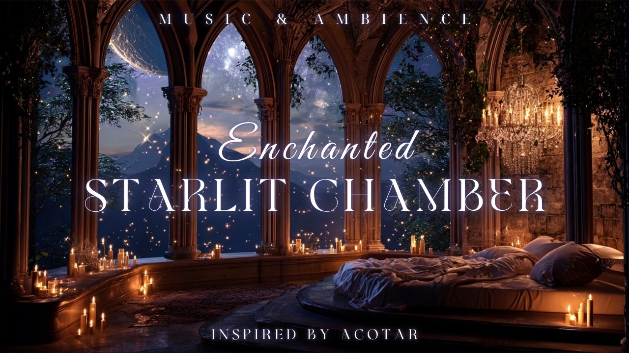 Starlit Chamber | Magical ACOTAR Ambience for Deep Relaxation, Reflection, and Quiet Nights