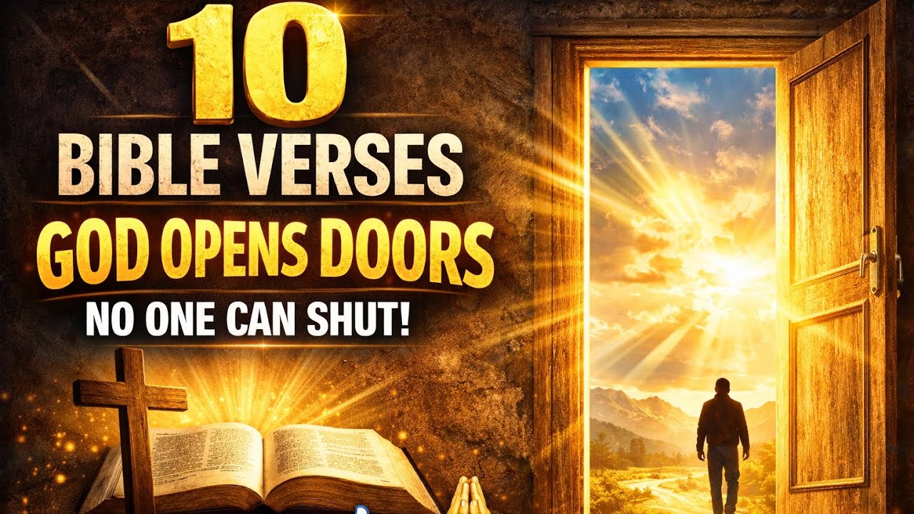 Feeling Stuck? These 10 Bible Verses Reveal How God Opens Impossible Doors