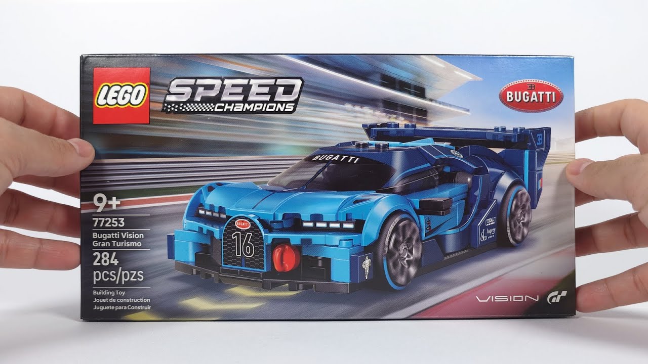 NEW LEGO Speed Champions Bugatti Vision Gran Turismo - LEGO Speed Build