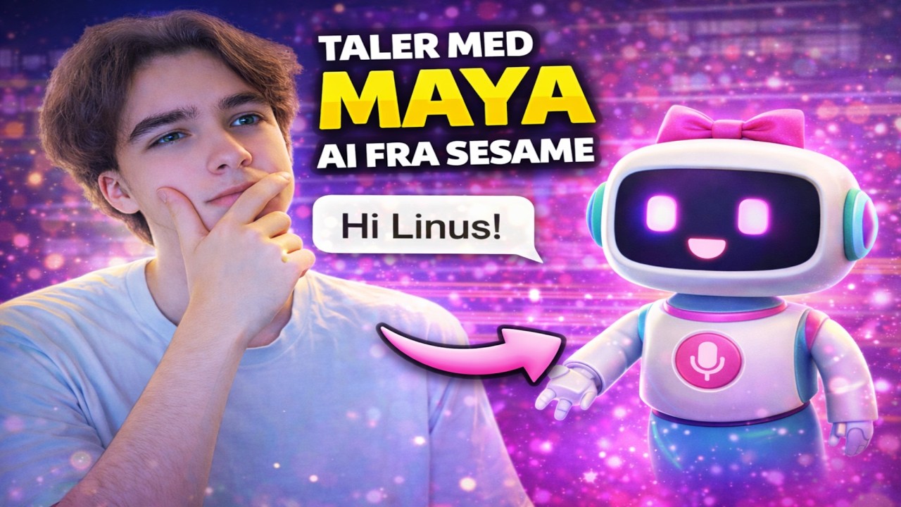 JEG SNAKKEDE MED MAYA AI!?