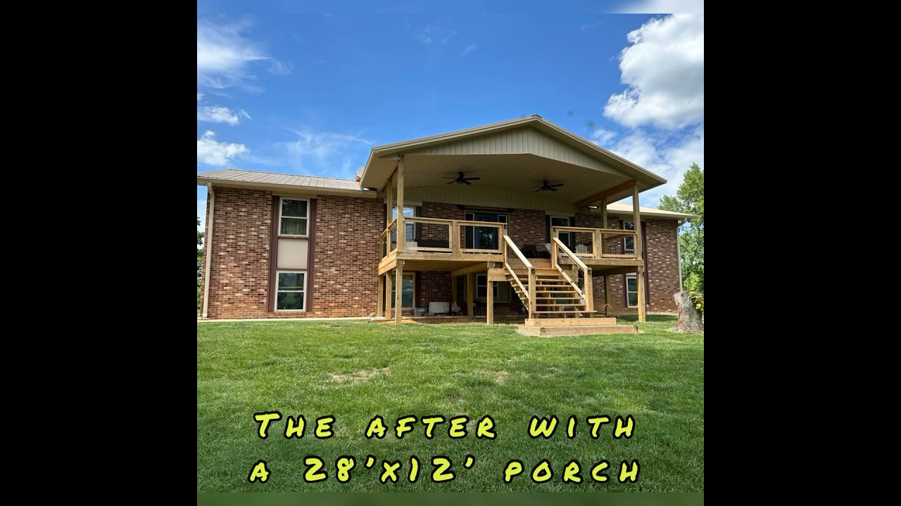 Converted a split level home into a basement rancher! #splitlevel #remodel #splitlevelhouse #wood