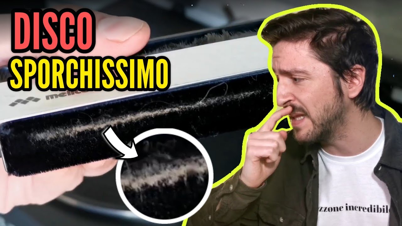 Come pulire un vinile! *Questo VINILE è SPORCHISSIMO*