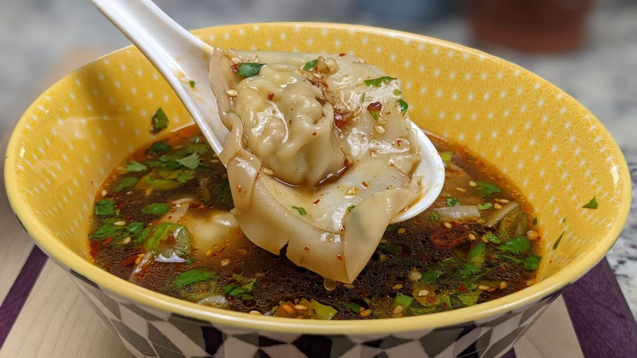 TOFU Wontons with Mushrooms and Vegetables Recipe (Vegan)  #dimsum #easyrecipe #tofu