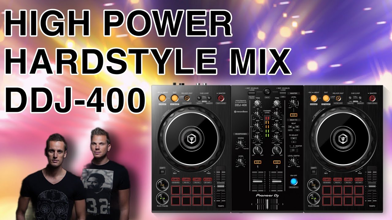 High Energy Hardstyle Mix on a DDJ-400