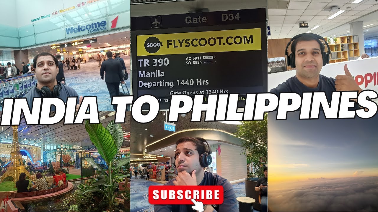 How to travel INDIA🇮🇳 to PHILIPPINES🇵🇭 directly with SINGAPORE E-Visa | 2025 | Full Guide